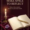 Make Space to Reflect — Journal and Candle | Meriem Chrrouhi Make Space to Reflect: a journal and candle for quiet personal reflection.