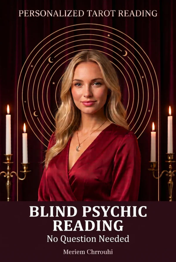 Blind Psychic Reading: no question needed, with Meriem Chrrouhi.