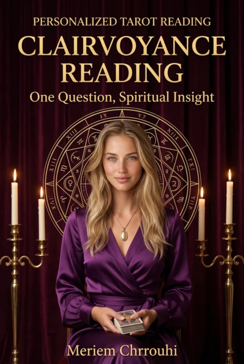 One-Question Clairvoyance Reading | Meriem Chrrouhi Clairvoyance Reading: one question and spiritual insight with Meriem Chrrouhi.