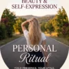 Beauty and Self-Expression Ritual | Meriem Chrrouhi Beauty and Self-Expression Ritual — a blonde woman seen from behind on a quiet road, one hand in her hair and the other arm relaxed at her side