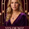Yes or No One-Question Tarot Reading | Meriem Chrrouhi Yes or No? One-question tarot reading cover with a blonde woman in purple and a candlelit gold arch.